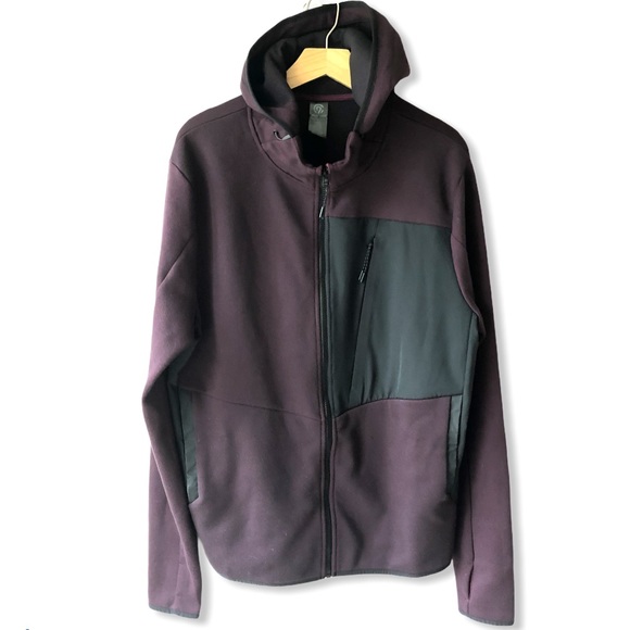 burgundy champion jacket